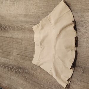Aerie khaki tennis skort size small